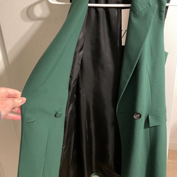 NWT Zara Double Breasted Vest Size Small - Picture 5 of 9